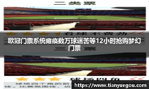 欧冠门票系统瘫痪数万球迷苦等12小时抢购梦幻门票